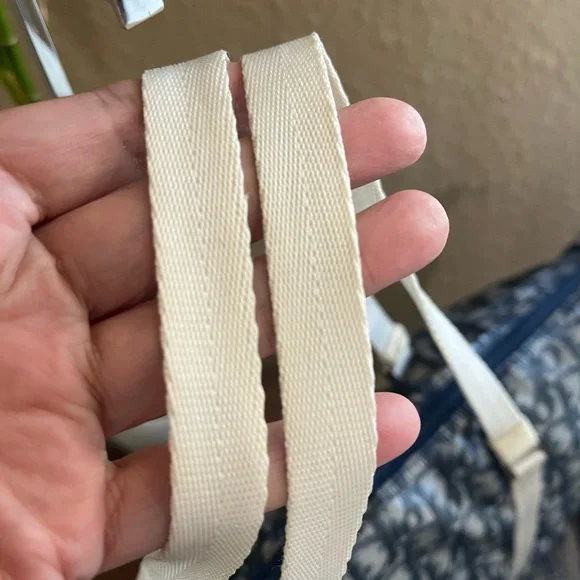 CHRISTIAN DIOR BLUE NYLON TROTTER BAG - Picture 4 of 16